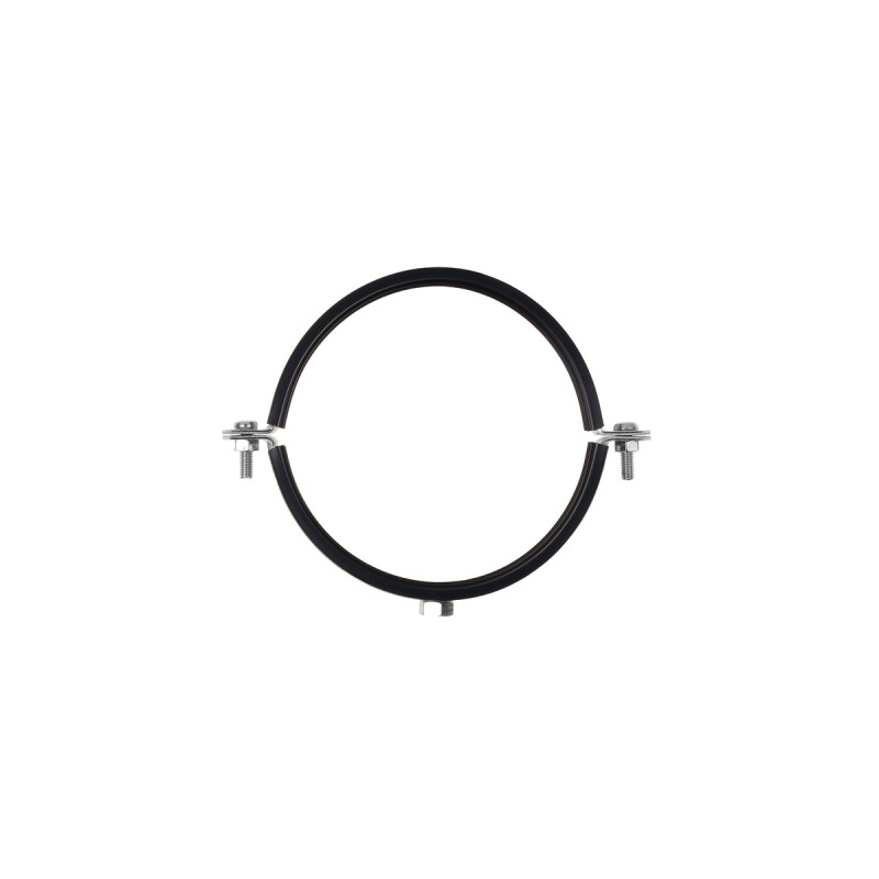 KVADO Хомут металевий для вентиляції з гумовою вставкою 125 /М8