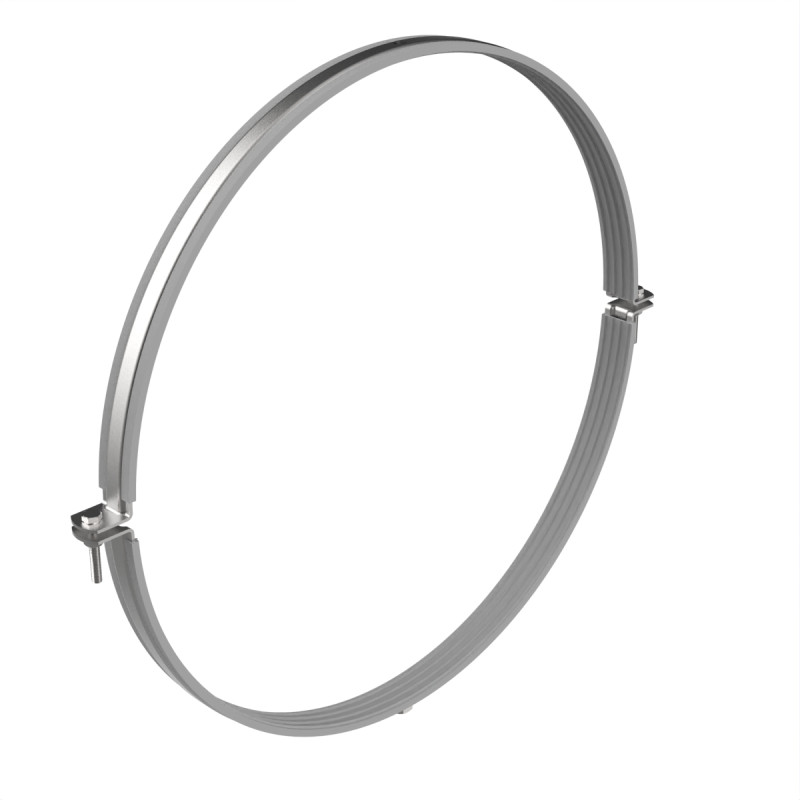 KVADO Хомут трубний з нержавійки 455 М10