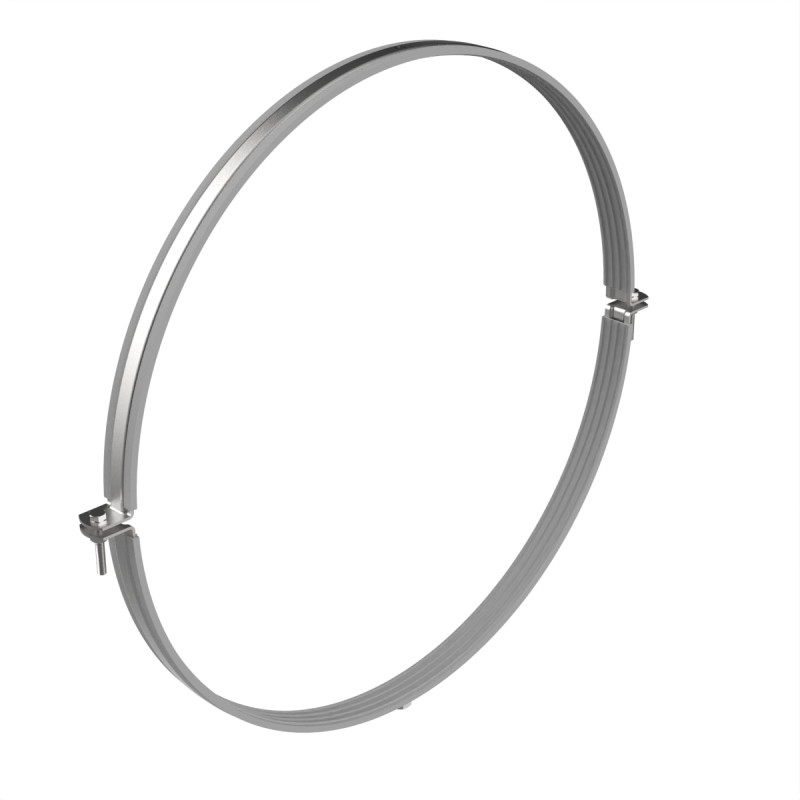 KVADO Хомут трубний з нержавійки 500 М10