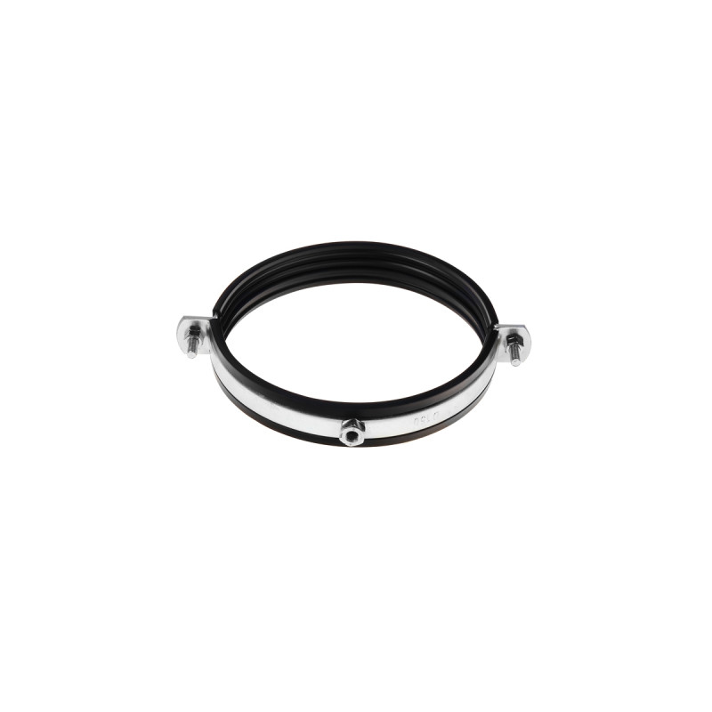 KVADO Хомут металевий для вентиляції з гумовою вставкою 150 /М8