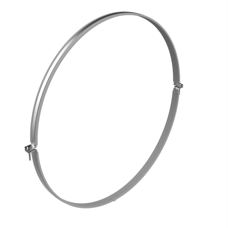 KVADO Хомут трубний з нержавійки 630 М10