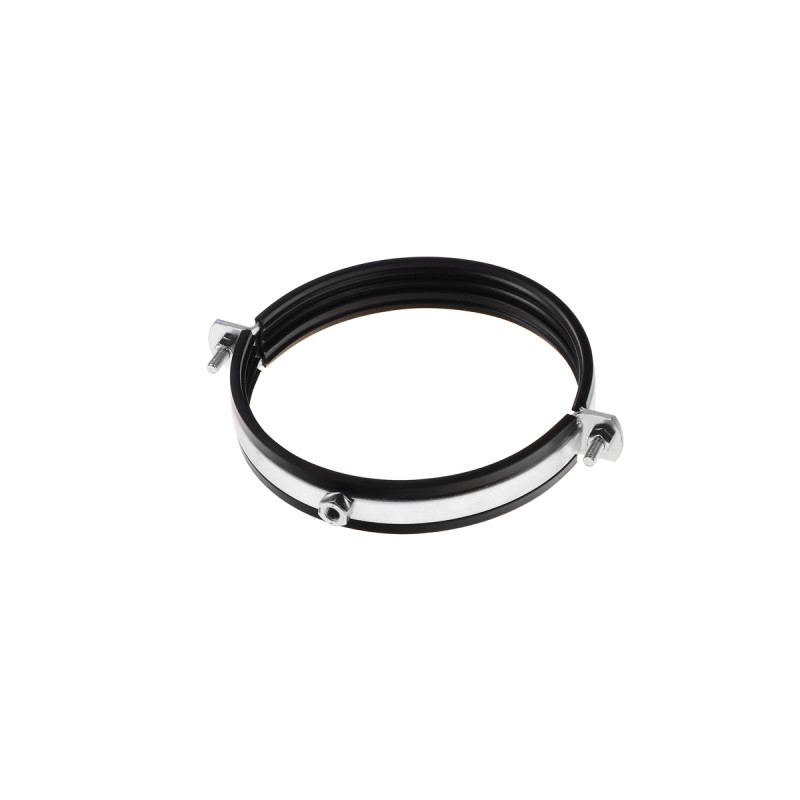 KVADO Хомут металевий для вентиляції з гумовою вставкою 180 /М8