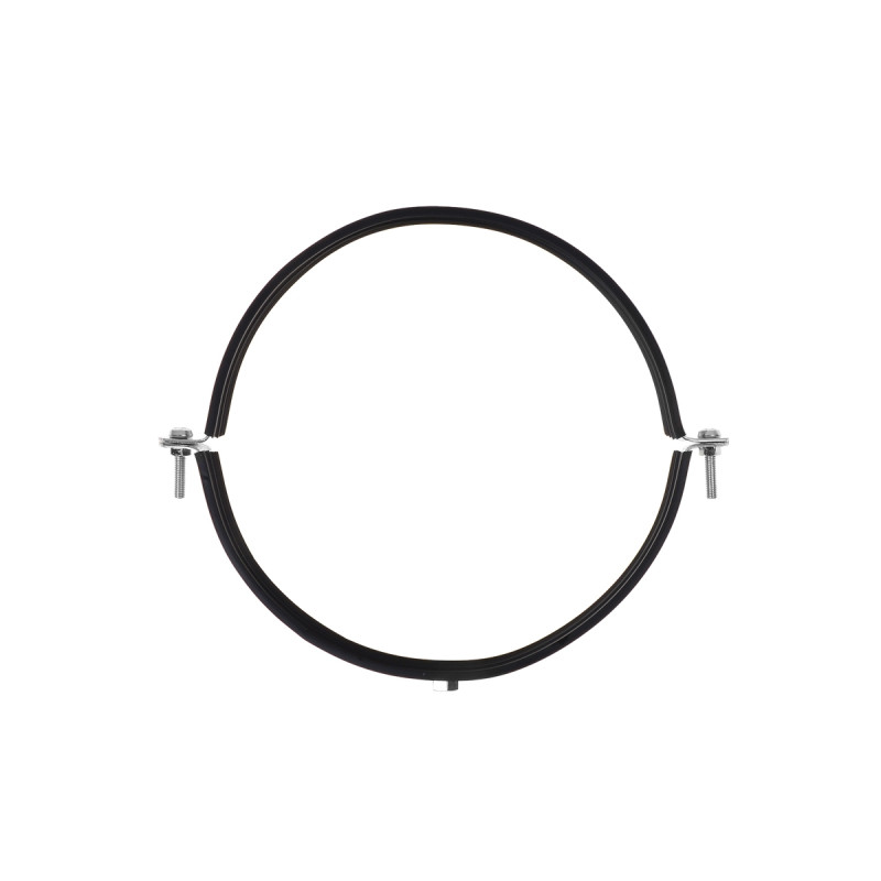 KVADO Хомут металевий для вентиляції з гумовою вставкою 225 /М8