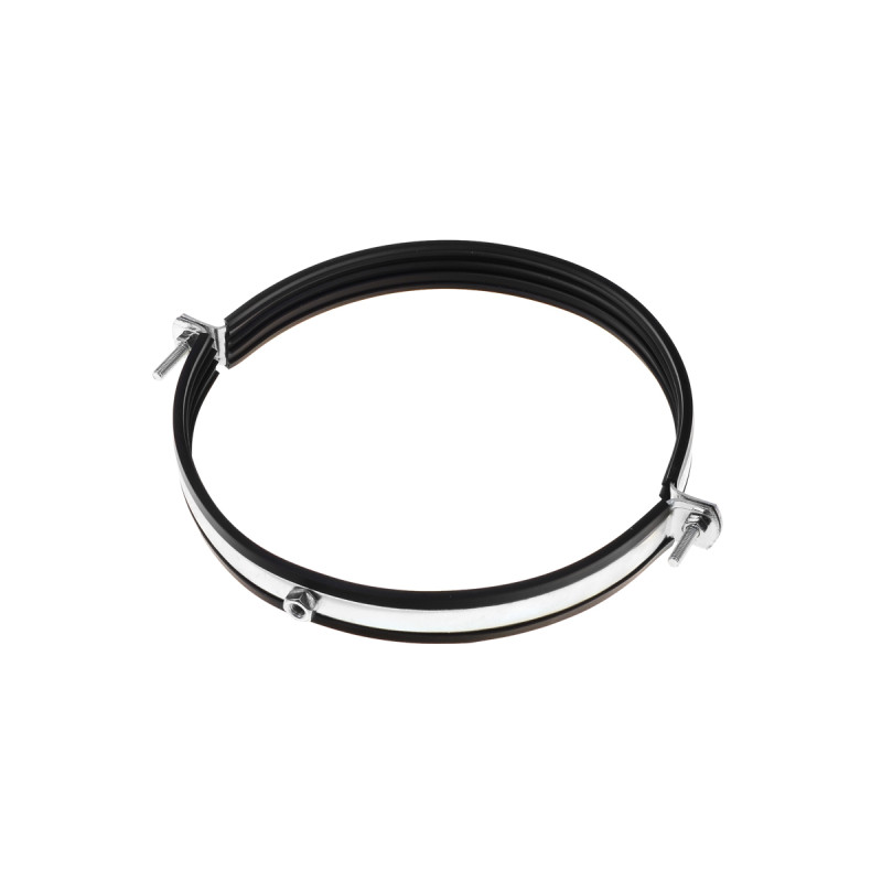 KVADO Хомут металевий для вентиляції з гумовою вставкою 225 /М10