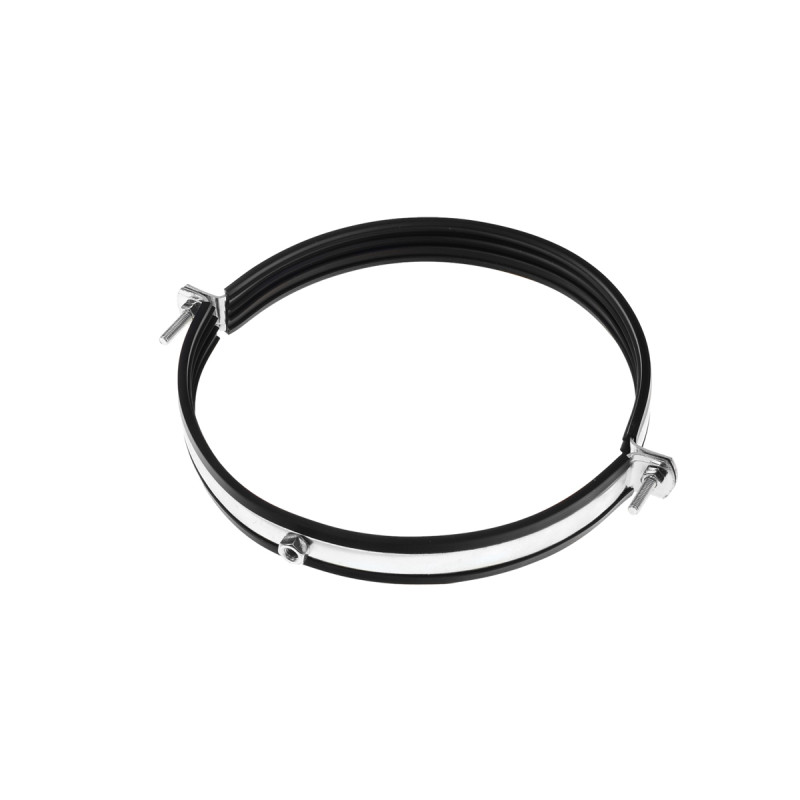 KVADO Хомут металевий для вентиляції з гумовою вставкою 250 /М8