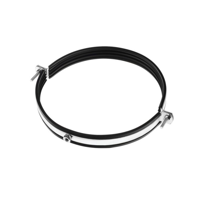 KVADO Хомут металевий для вентиляції з гумовою вставкою 280 /М8