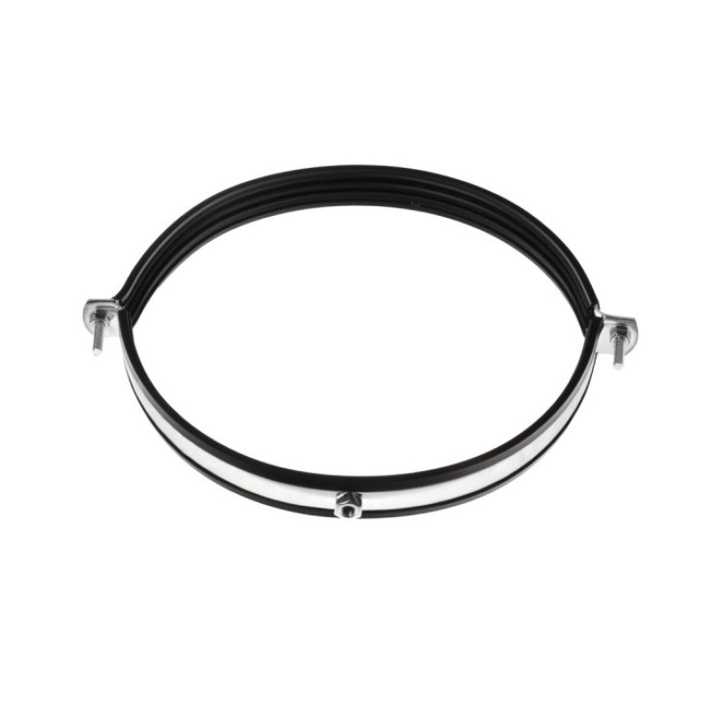 KVADO Хомут металевий для вентиляції з гумовою вставкою 280 /М10