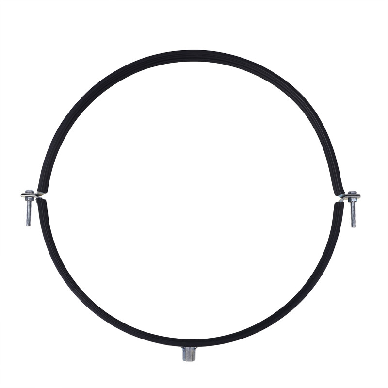 KVADO Хомут металевий для вентиляції з гумовою вставкою 315 комбігайка М10/М8