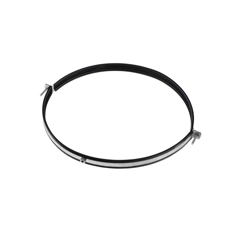 KVADO Хомут металевий для вентиляції з гумовою вставкою 450 /М8