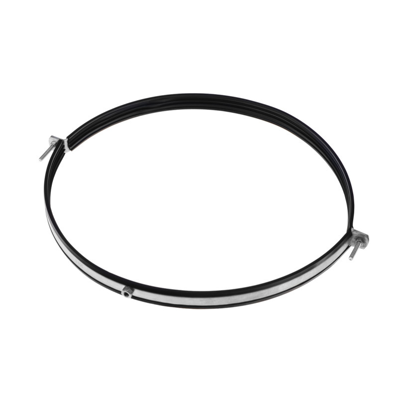 KVADO Хомут металевий для вентиляції з гумовою вставкою 800 /М10