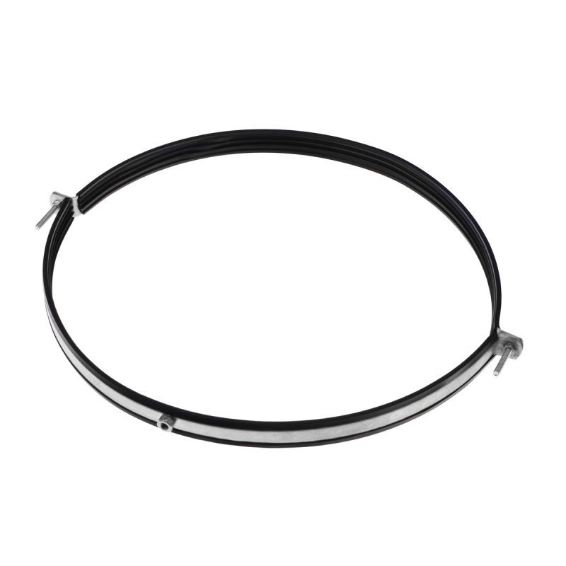 KVADO Хомут металевий для вентиляції з гумовою вставкою 900 /М8