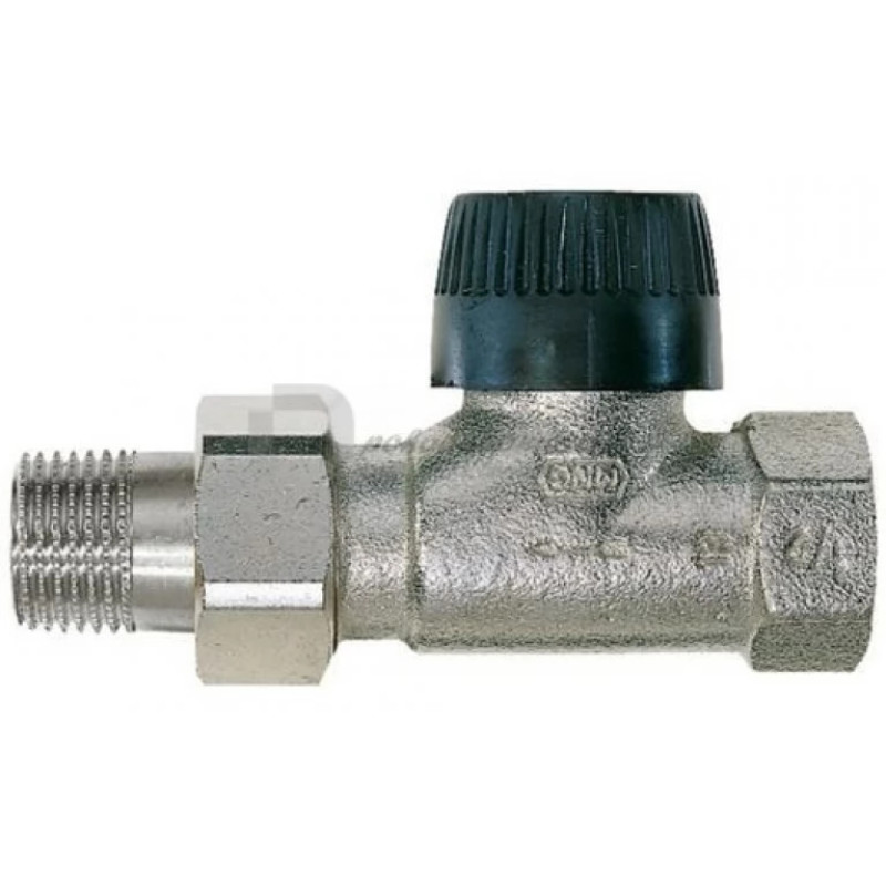 Honeywell Клапан термостатичний радіаторний з обмеженням витрати прямий, 1/2", Kvs=0.62 м3/ч V2000DBB15