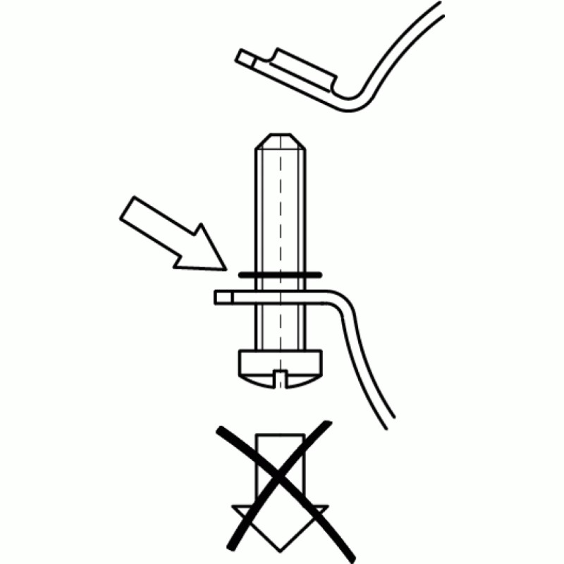 Walraven 2S Хомут c вкладышем epdm M8/10 d 195-205 мм 33435205