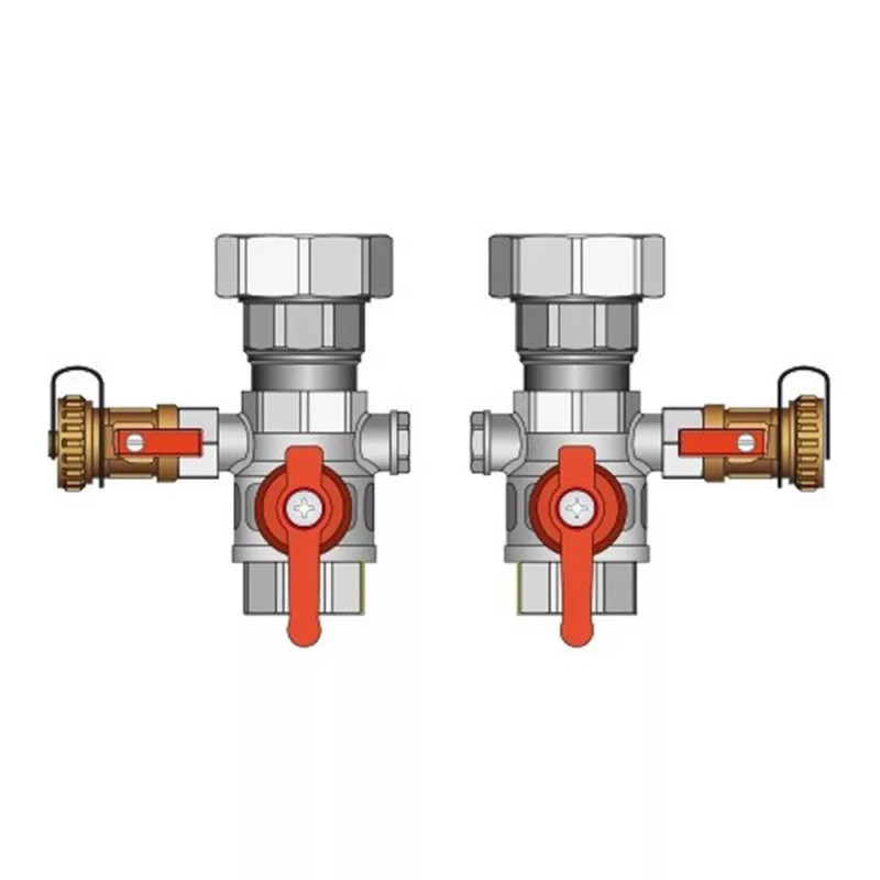 Meibes Комплект відсічної арматури для підключення котлового контуру до колектора (M45401.1)