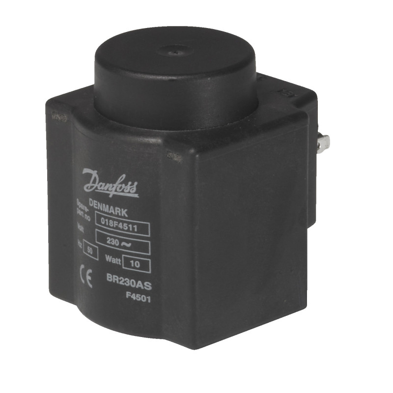 Danfoss BQ240CS Котушка для електромагнітних клапанів EV 225 (018F4511)