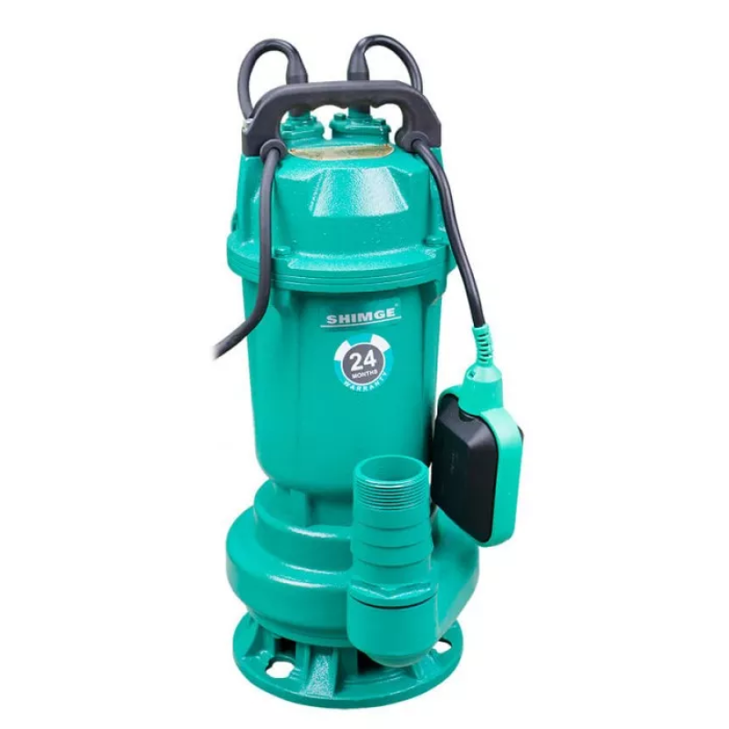 SHIMGE Насос дренажно-фекальний WQ(D)10-10-0.75L1(F), Hmax=16 м, Qmax=283 л/хв.
