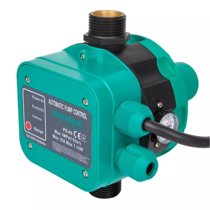 SHIMGE Електронний контролер тиску PS-05, 1.1 кВт