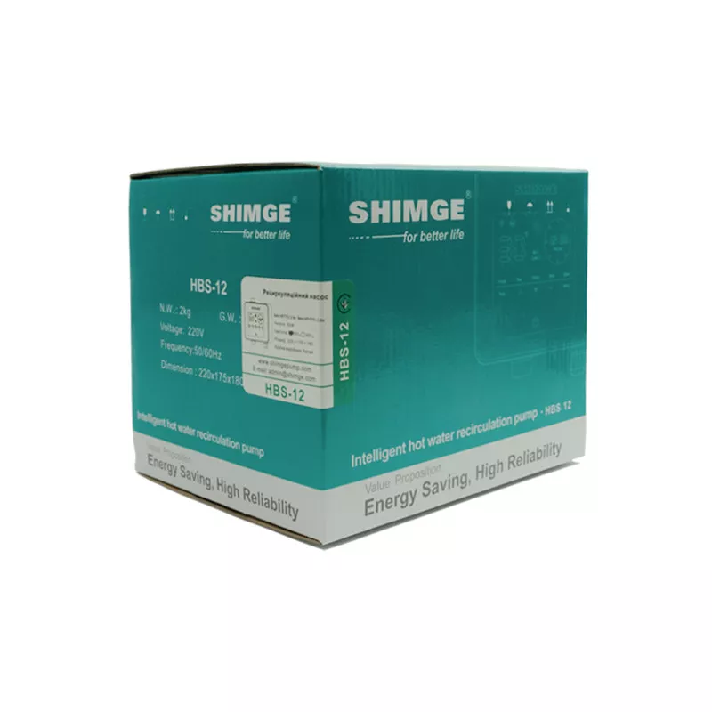 SHIMGE Рециркуляційний насос HBS-12, G1/2"