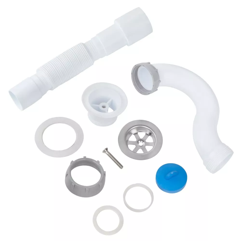 Kronoplast Сифон для душового піддону 1 1/2″, Ø40 x 40/50 (SV14000033)