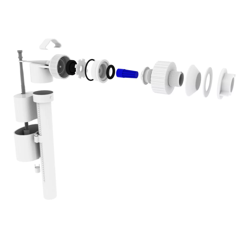 Kronoplast Наливний клапан бачка унітазу з бічним підведенням 1/2" (BE0R0207)