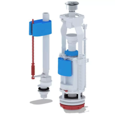 Kronoplast Комплект механізму бачка унітазу BK2R0810 з подвійним нижнім зливом, 1/2"