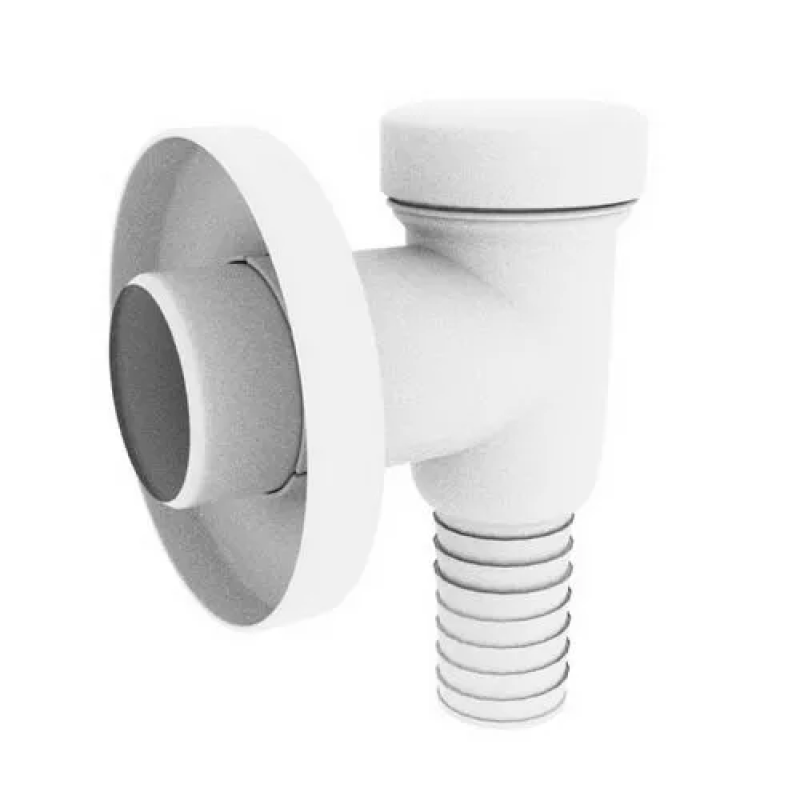 Kronoplast Мінісифон для пральної машини з відводом до каналізації 32/55, розетка