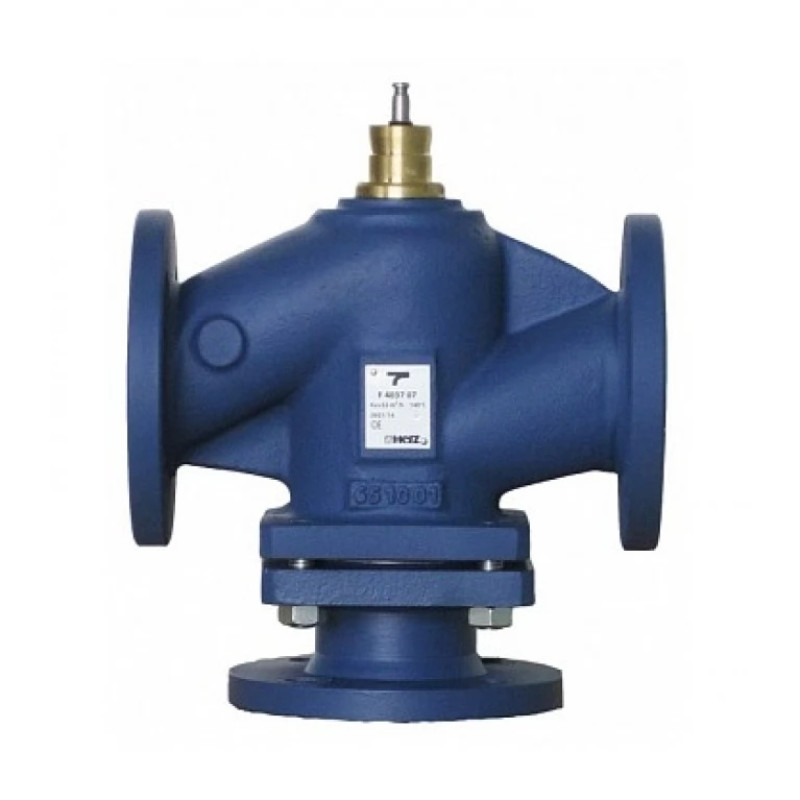 HERZ Регулирующий трехходовой клапан F 4037 в фланцевом исполнении, PN 16 DN - 32, Kvs, м³/ч - 16,0 F403704