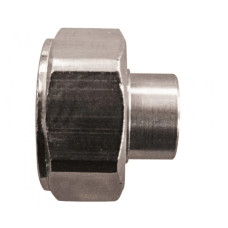 HERZ Соединитель для пайки, уплотнение "конусная сфера", ниппель для пайки из меди, 15 х 18 1623541