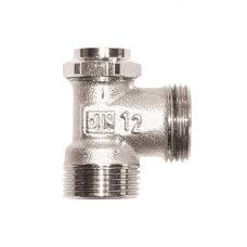 HERZ Клапан запорный RL-5 с функцией предварительной настройки, угловой, без соединителя, G 3/4 x G 3/4 1394801