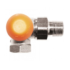 HERZ Термостатический клапан -TS-98-V с открытой предварительной настройкой, трехосный "AB", Rp 1/2 x R 1/2 1765867