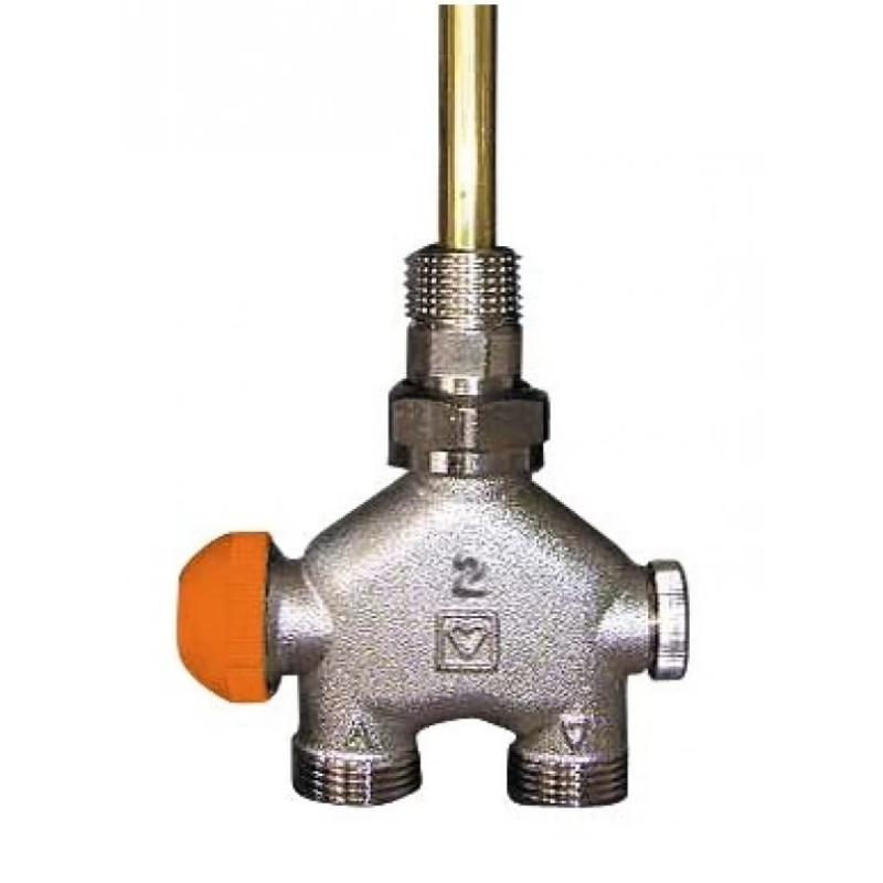 HERZ Узел одноместного подключения VUA-40 с функцией предварительной настройки (для подключения специальных радиаторов), артикул 1778341.