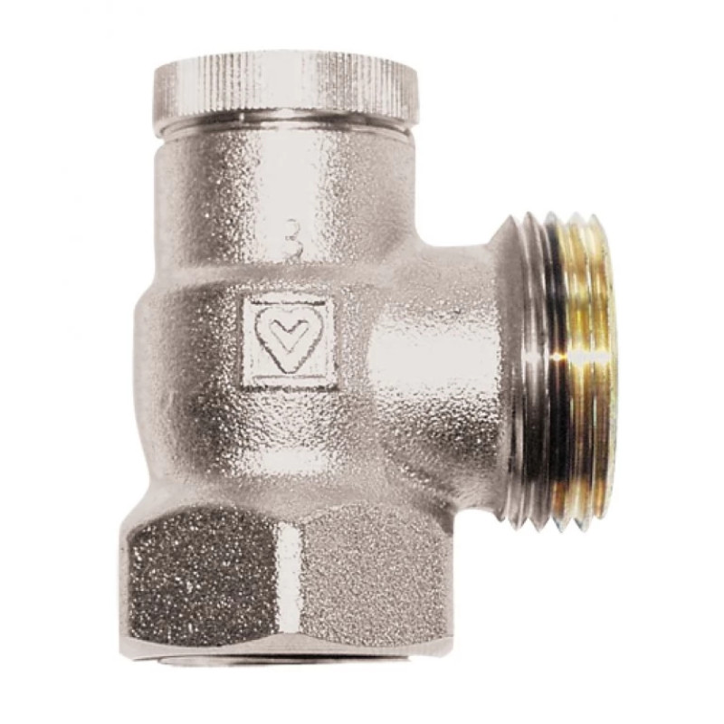 HERZ Клапан запорный RL-1, угловой, ВР-ЗР без соединителя DN 15 1372471