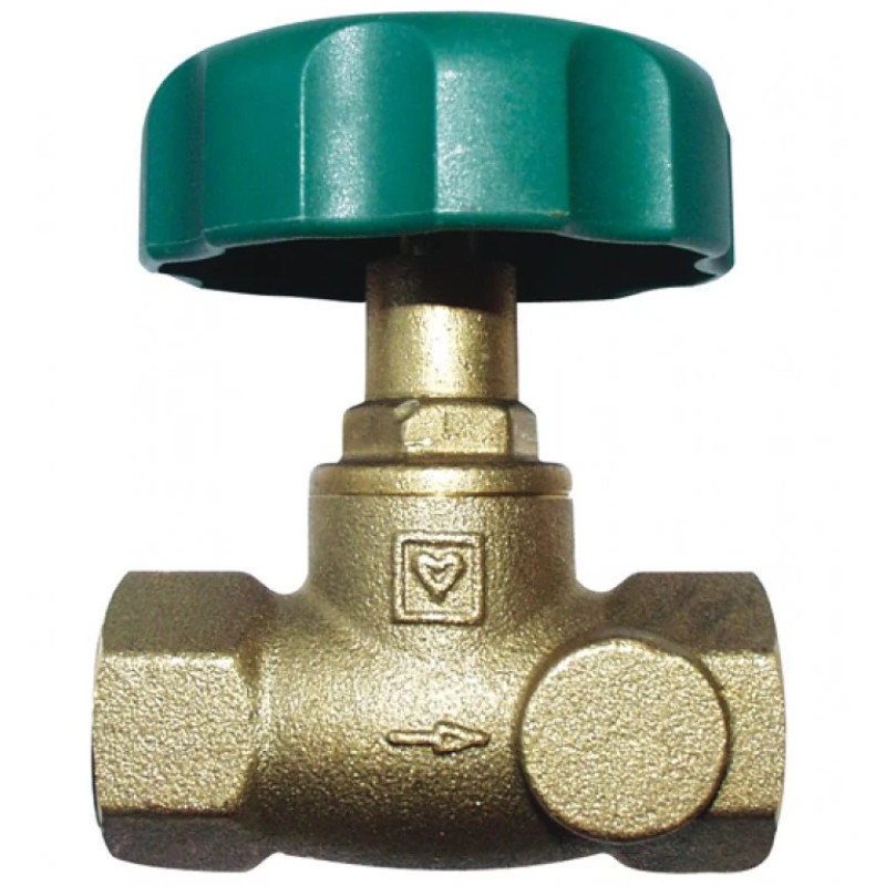 HERZ Задвижка запорная, STROMAX-4215 W с прямым шпинделем, муфта х муфта, без отверстий, DN 40 2421545