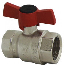 HERZ Кран шаровой вн.-вн. 1" бабочка 1220113