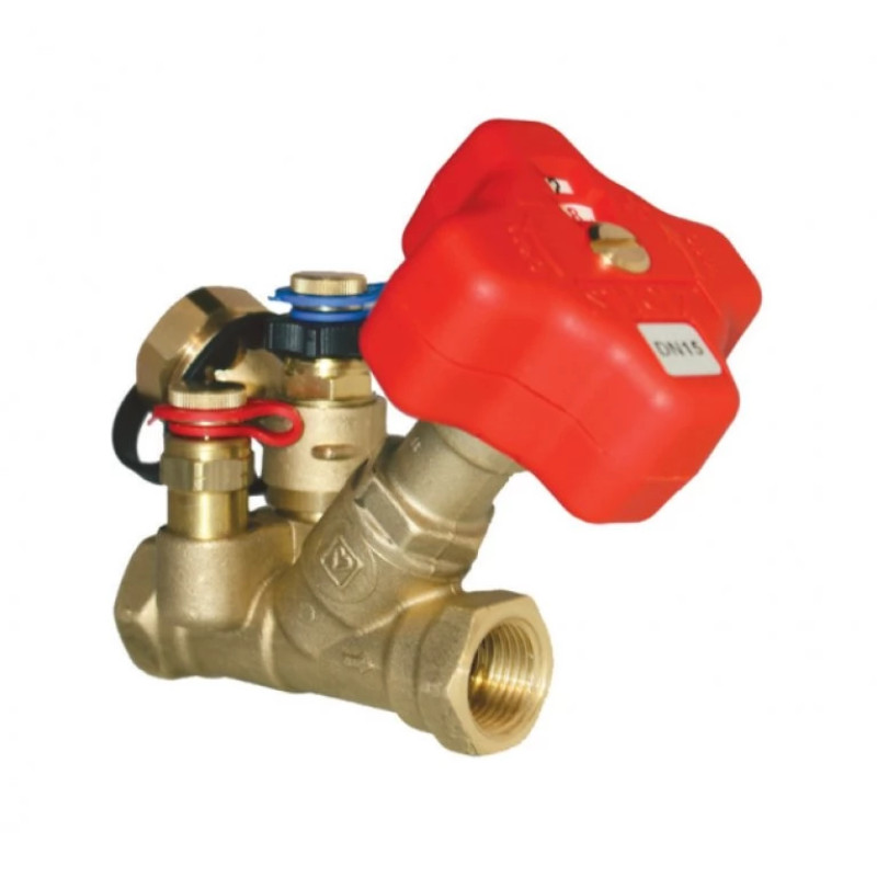 HERZ Балансовый клапан STRÖMAX 4017 ML с встроенной диафрагмой, измерительными штуцерами с возможностью подключения импульсной трубки DN - 40, Kvs, м³/ч - 18,50 1401735