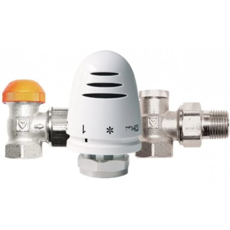 HERZ Термостатический комплект MINI, угловой (1762467+1372441+1920060) V762468