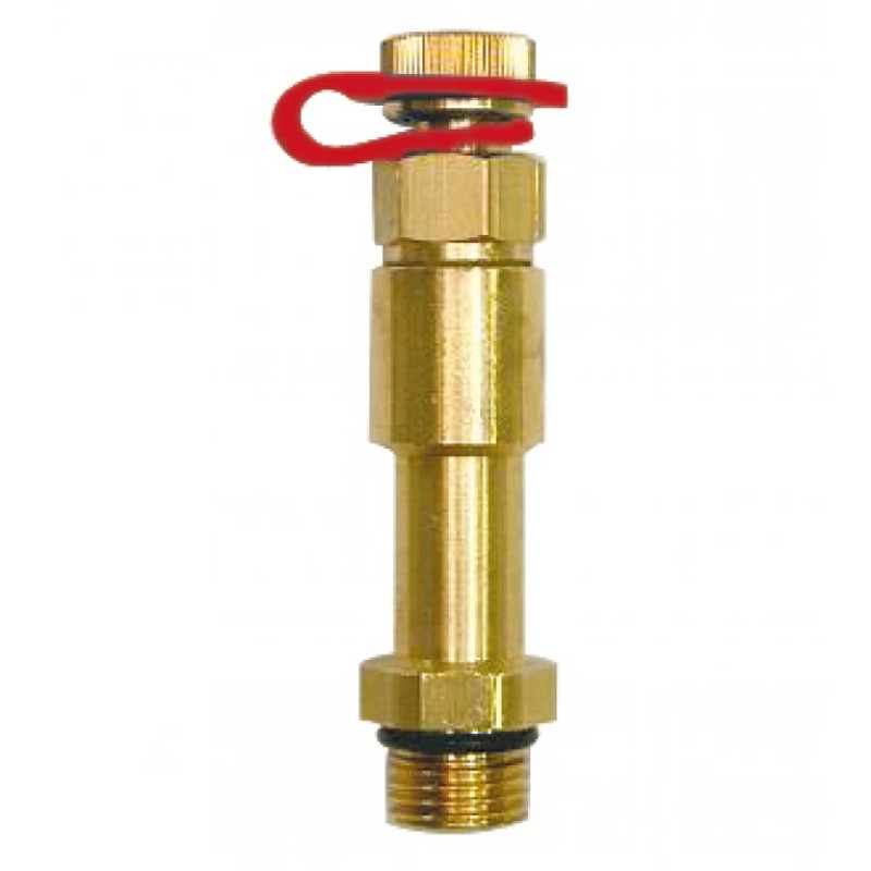 HERZ Измерительный клапан , удлиненное исполнение, (красная метка), 1/4" 1028412