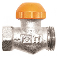 HERZ Термостатический клапан -TS-98-V с скрытой предварительной настройкой, проходной, без соединителя, Rp 1/2 x G 3/4 1762371