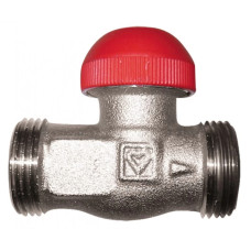 HERZ Термостатичный клапан -TS-90-V с скрытой предварительной настройкой, проходной, без соединителя, G 3/4 x G 3/4 1773767