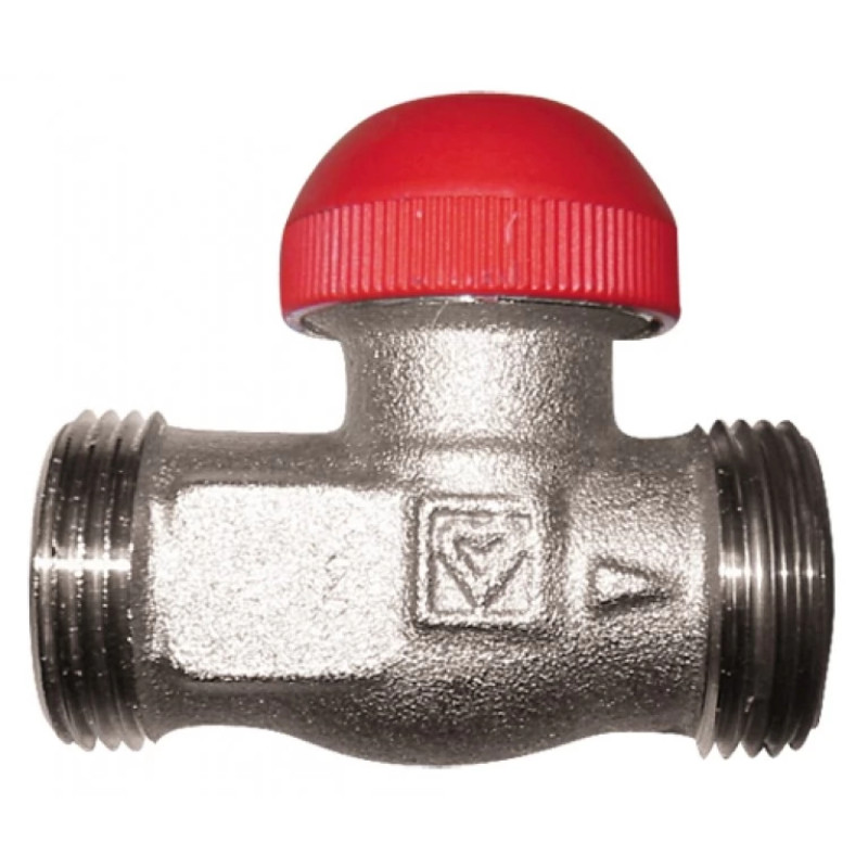 HERZ Термостатичный клапан -TS-90-V с скрытой предварительной настройкой, проходной, без соединителя, G 3/4 x G 3/4 1773767