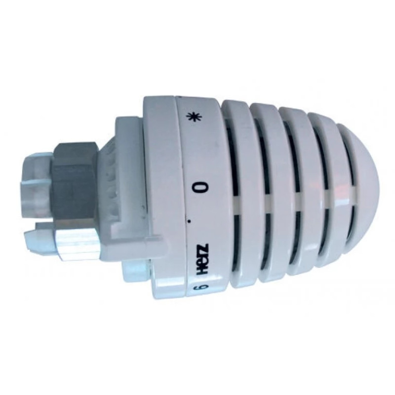 HERZ Термостатическая головка -PROJECT "D", с позицией теплового закрывания "0", с защелкой 1923009.