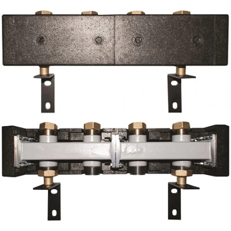 HERZ Распределители для подключения и независимого регулирования несколькими контурами отопления, DN 25. 1450110