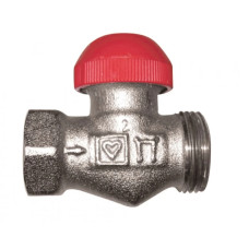 HERZ Термостатический клапан -TS-90-V с предварительной настройкой, скрытый, проходной, без соединителя, Rp 1/2 x G 3/4 1772371