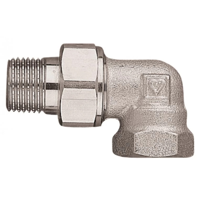 HERZ Муфта радиаторная быстросъемная, угловая, 1/2" 1414501