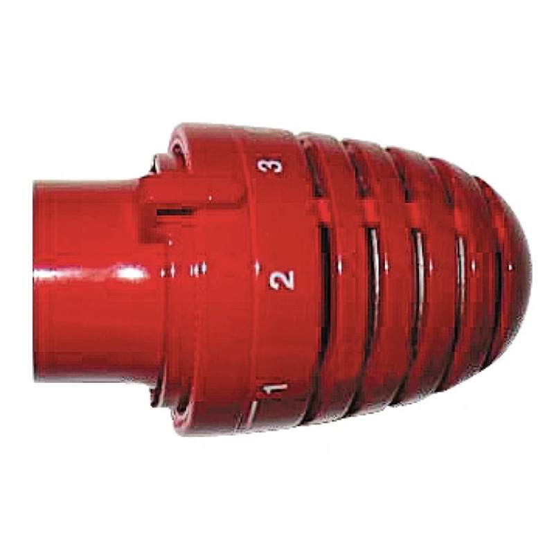 HERZ Термостатическая головка -DE LUXE, с защелкой,Цвет- едельвейс. S923904