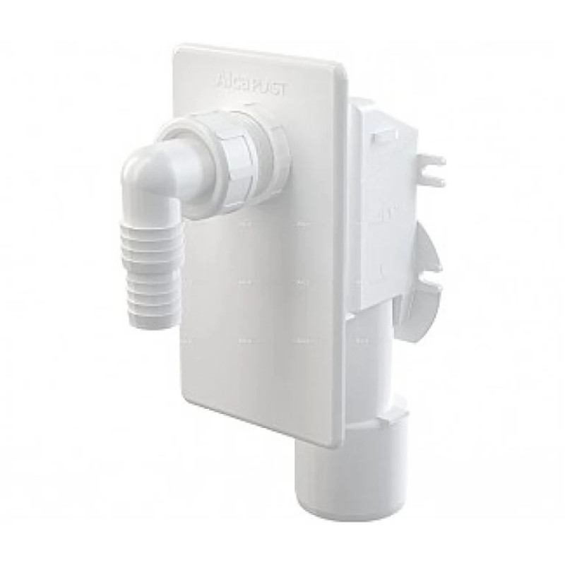 ALCAPLAST Сифон для пральної машини під штукатурку білий APS4