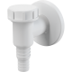 ALCAPLAST Сифон для пральної машинки зовнішній білий APS2