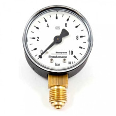 Манометр D04FS, D05FS-10 Бар M38K-A10 Honeywell (Resideo Braukmann)