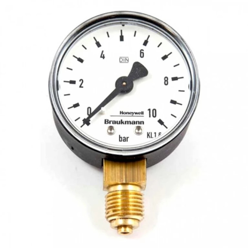 Манометр D04FS, D05FS-10 Бар M38K-A10 Honeywell (Resideo Braukmann)