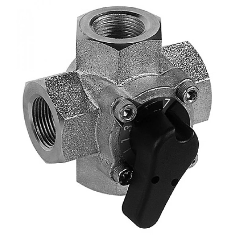 Honeywell 4-х ходовий клапан, що обертається DN20 Kvs 6.3 м3/ч V5442G1011 V5442G1011